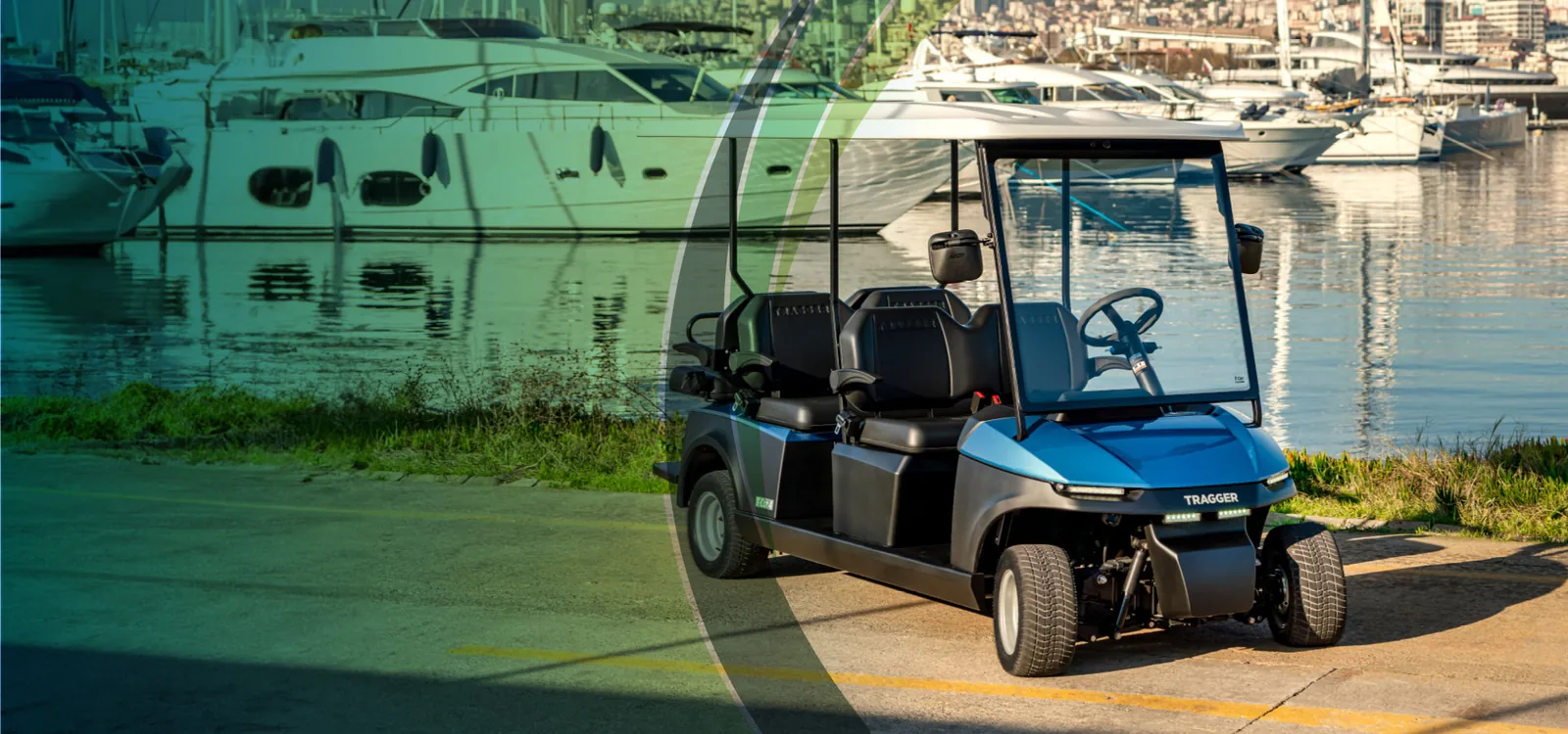 TRAGGER T-Car 6 marina transfer aracı