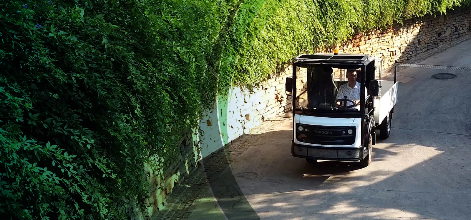 TRAGGER QD-S700 açık kasa elektrikli hizmet aracı