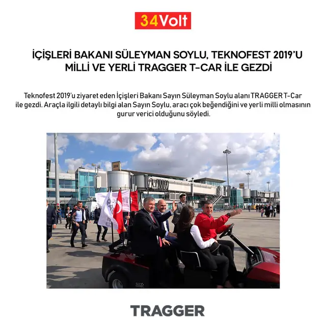 34 Volt — Elektrikli araç ailesi incelemesi basın kupürü