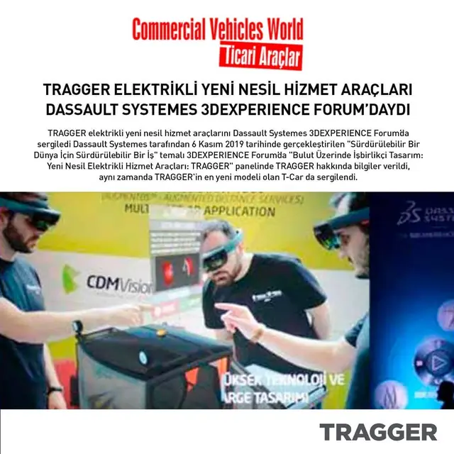 Commercial Vehicles World — Electric utility vehicle production in Türkiye basın kupürü