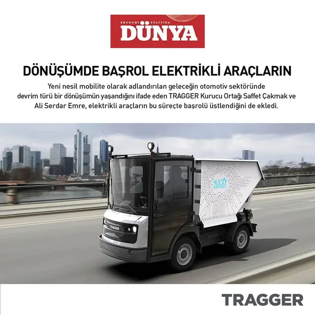 Dünya — Sanayide elektrikli dönüşüm basın kupürü